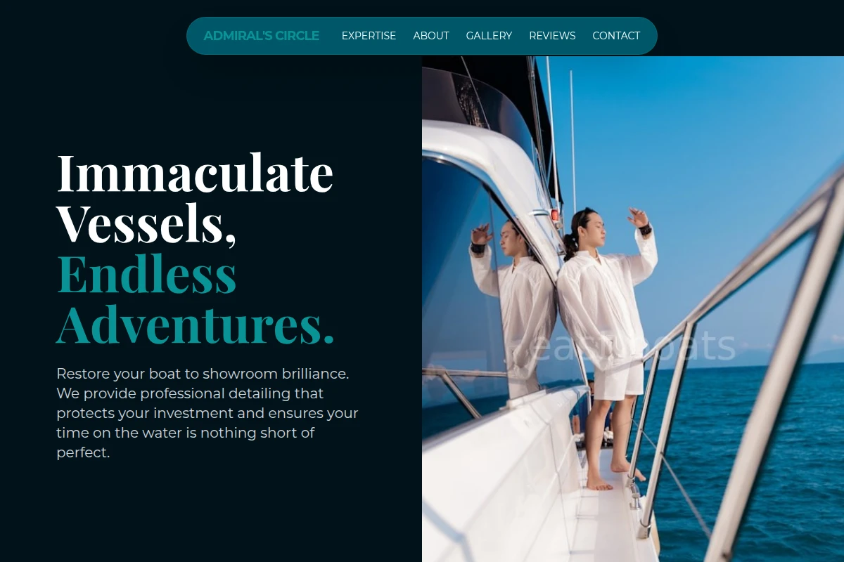 Bow Boat Cleaning