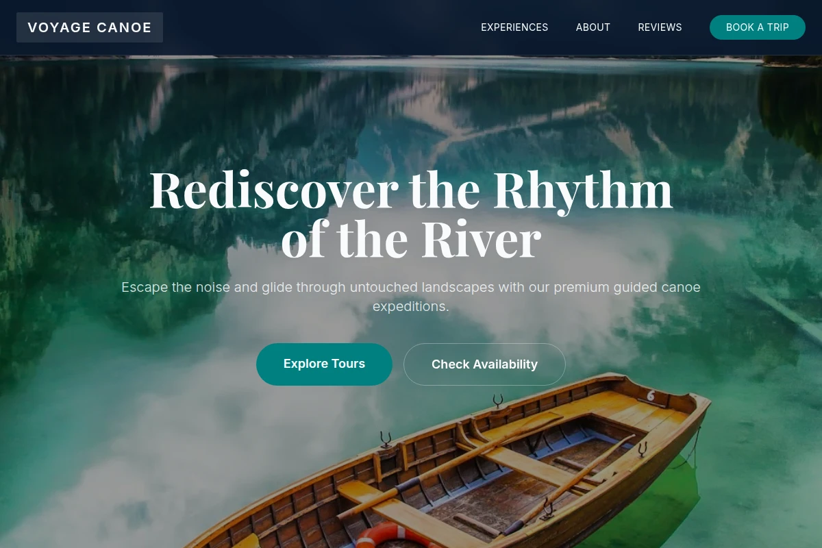 Voyage Canoe