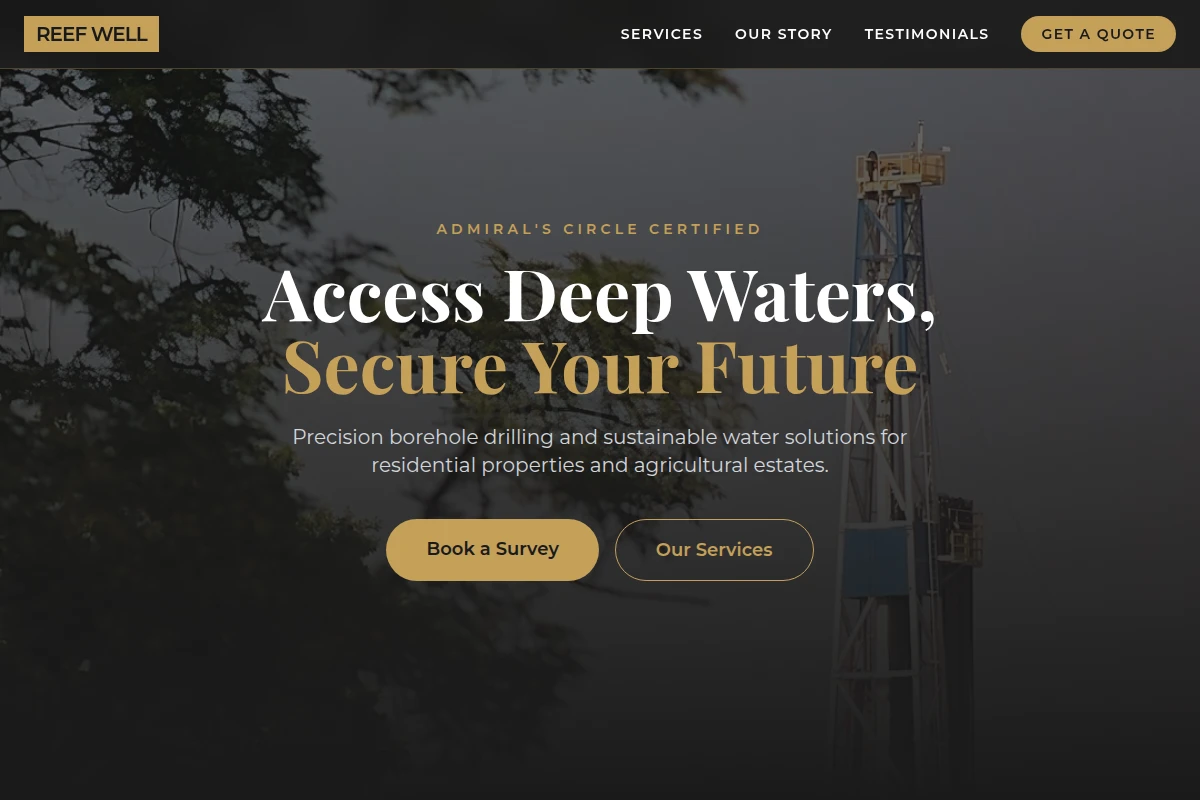 Reef Well Drilling