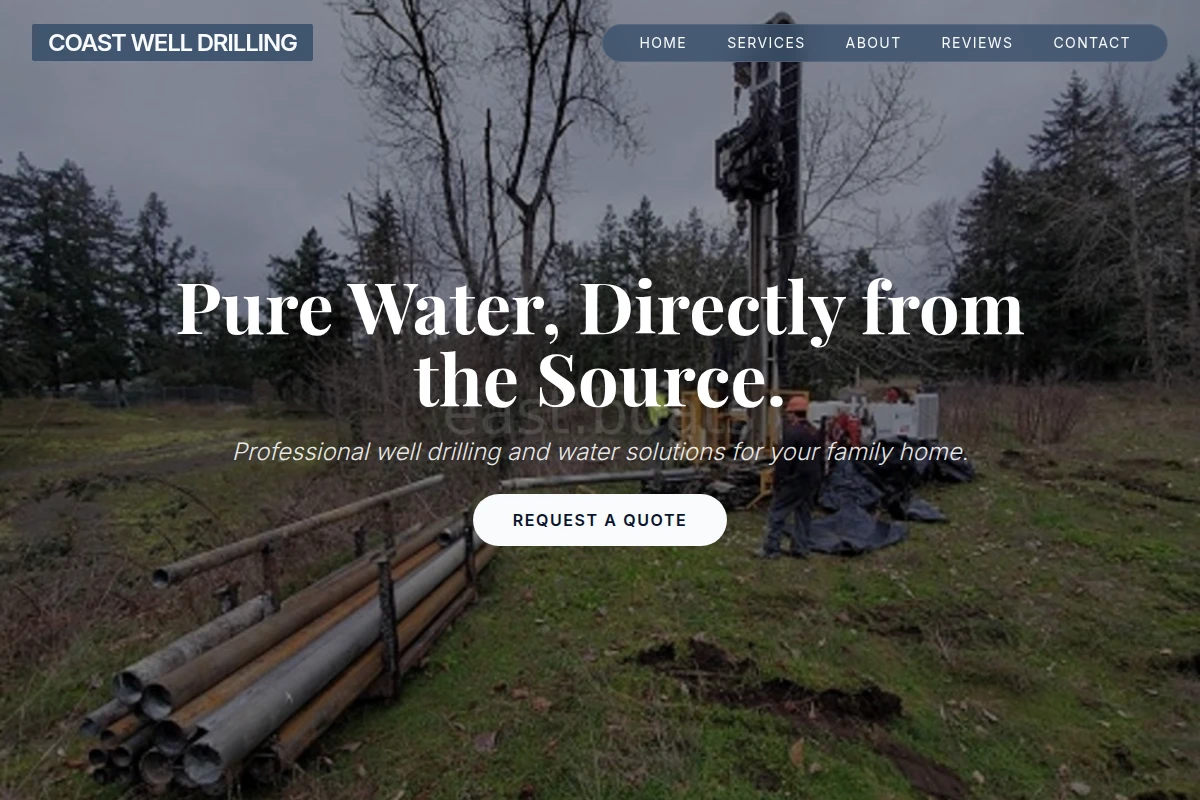 Coast Well Drilling